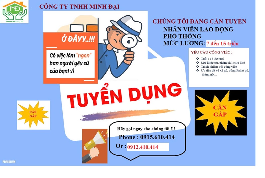  - Pallet Gỗ Minh Đại - Công Ty TNHH Minh Đại